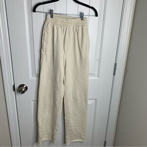 Balenciaga cream sweatpants size XXS loungewear quiet luxury straight leg‎
